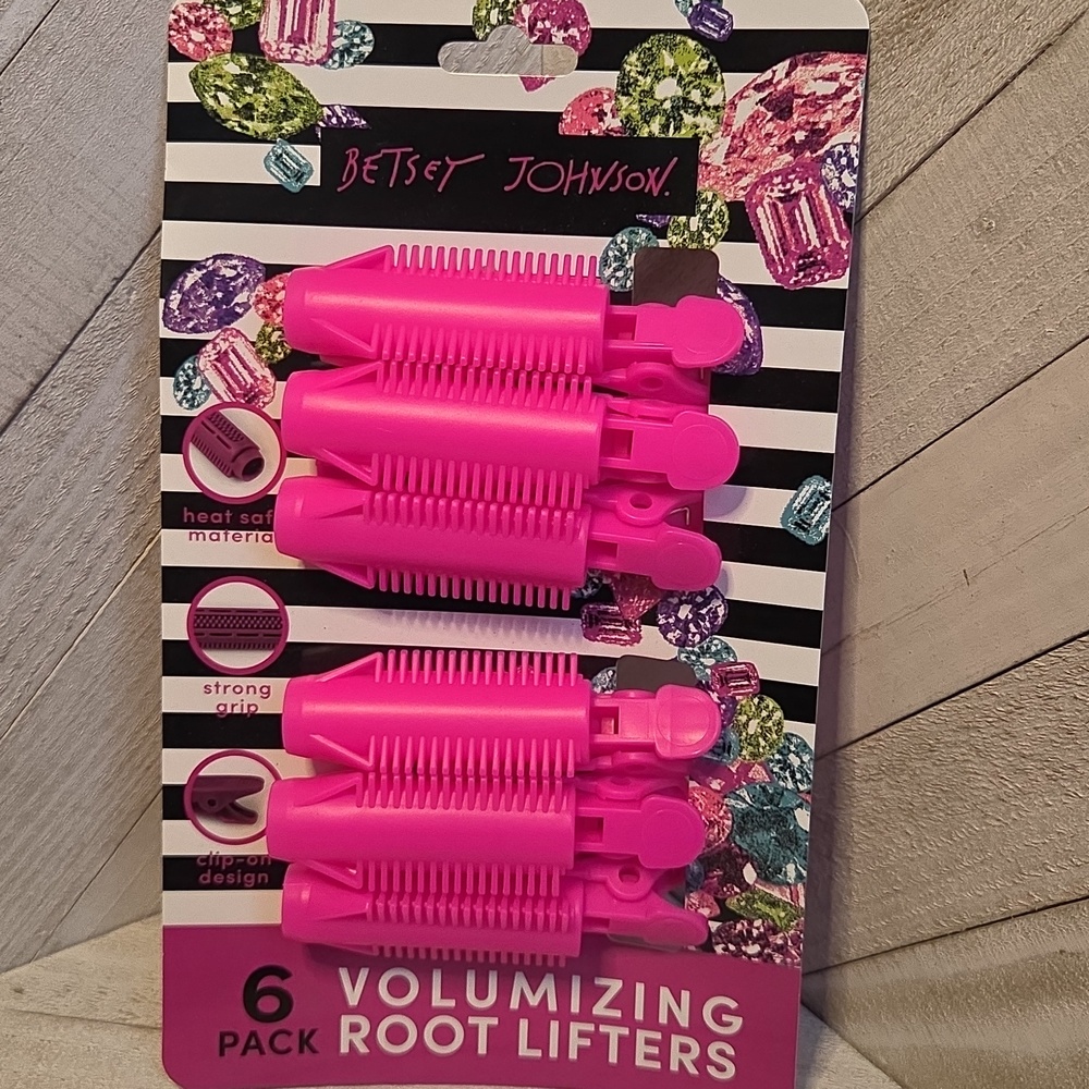 NWT Betsey Johnson 6 Pack Volumizing Root Lifters